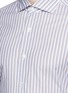 Detail View - Click To Enlarge - ISAIA - 'Milano' stripe cotton shirt