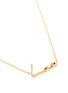 Figure View - Click To Enlarge - STEPHEN WEBSTER - 'Neon Love' 18k yellow gold pendant necklace