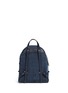 Back View - Click To Enlarge - MICHAEL KORS - 'Rhea' medium mosaic patchwork denim backpack