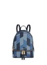 Main View - Click To Enlarge - MICHAEL KORS - 'Rhea' medium mosaic patchwork denim backpack
