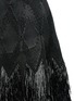 Detail View - Click To Enlarge - ALAÏA - 'Rapa Nui' raffia fringe knit skirt