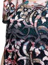 Detail View - Click To Enlarge - SACAI - Souvenir scarf print lasercut floral dress
