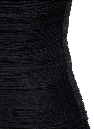 Detail View - Click To Enlarge - THE ROW - 'Milo' silk tulle halterneck dress