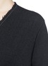 Detail View - Click To Enlarge - THE ROW - 'Prana' tie waist wool blend long coat
