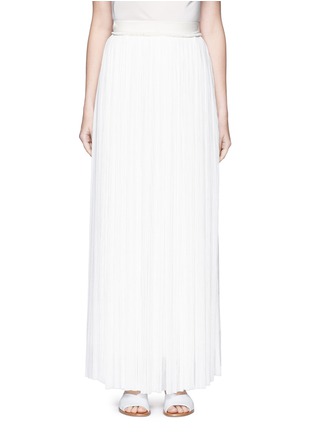 Main View - Click To Enlarge - THE ROW - 'Hanvo' pleat tulle maxi skirt