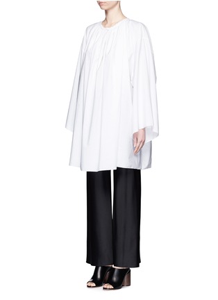 Front View - Click To Enlarge - THE ROW - 'Melody' sea island cotton-linen tunic