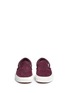 Front View - Click To Enlarge - VANS - 'Classic' suede slip-ons