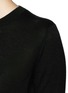 Detail View - Click To Enlarge - THE ROW - 'Ghent' centre back trim silk-cashmere sweater