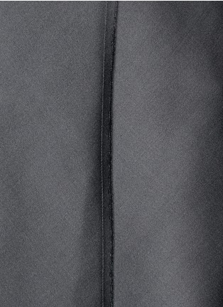 Detail View - Click To Enlarge - THE ROW - 'Toce' wool-silk double satin top
