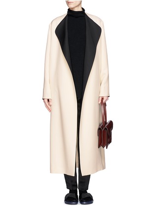 Figure View - Click To Enlarge - THE ROW - 'Augustus' double faced wool-silk long coat