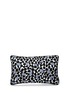 Main View - Click To Enlarge - HAY - Grey Matter embroidered rectangular cushion