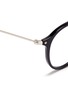 Detail View - Click To Enlarge - RAY-BAN - 'Round Fleck' optical glasses