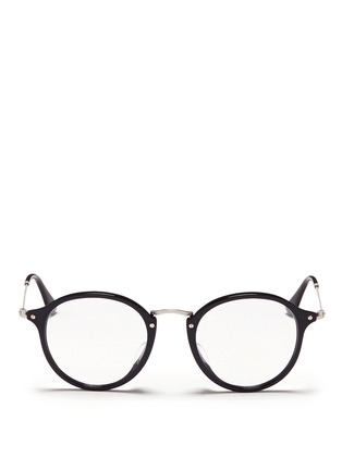 Main View - Click To Enlarge - RAY-BAN - 'Round Fleck' optical glasses