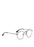 Figure View - Click To Enlarge - RAY-BAN - Round metal optical glasses