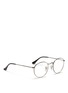 Figure View - Click To Enlarge - RAY-BAN - Round metal optical glasses