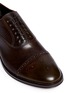 Detail View - Click To Enlarge - ROLANDO STURLINI - Quarter-brogue leather Oxfords