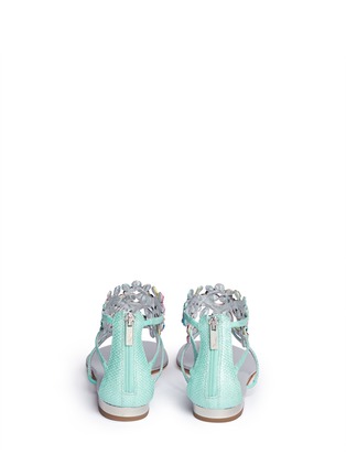 Back View - Click To Enlarge - RENÉ CAOVILLA - 'Atena' Swarovski crystal sandals