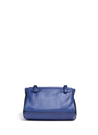 Back View - Click To Enlarge - GIVENCHY - Pandora tri-colour mini bag