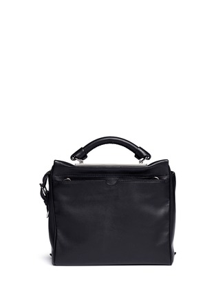 Back View - Click To Enlarge - 3.1 PHILLIP LIM - Ryder small embossed leather satchel