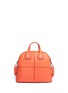 Back View - Click To Enlarge - GIVENCHY - Nightingale medium textured leather satchel