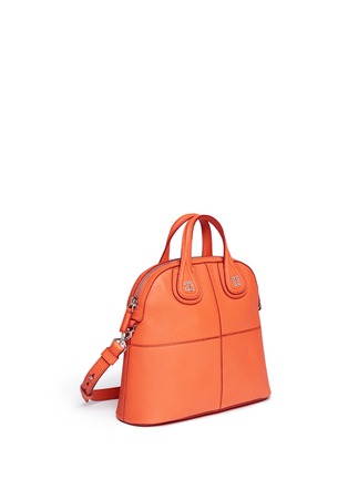 Figure View - Click To Enlarge - GIVENCHY - Nightingale medium textured leather satchel