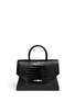 Main View - Click To Enlarge - GIVENCHY - New Obsedia medium croc-embossed leather tote