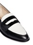 Detail View - Click To Enlarge - SAM EDELMAN - 'Bethanie' calf hair strap leather loafers
