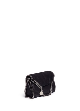 Front View - Click To Enlarge - STELLA MCCARTNEY - 'Falabella' shaggy deer foldover chain tote