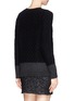 Back View - Click To Enlarge - VINCE - Contrast colour and knit sweater