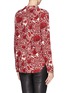 Back View - Click To Enlarge - TORY BURCH - 'Lizzy' floral and butterfly print tunic