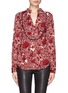Main View - Click To Enlarge - TORY BURCH - 'Lizzy' floral and butterfly print tunic