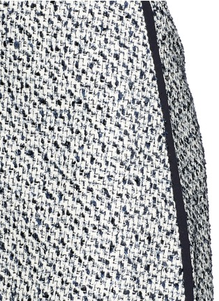 Detail View - Click To Enlarge - TORY BURCH - 'Lucille' metallic tweed mini skirt