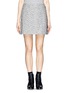 Main View - Click To Enlarge - TORY BURCH - 'Lucille' metallic tweed mini skirt