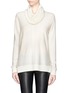 Main View - Click To Enlarge - VINCE - Wool-cashmere cowl turtleneck top