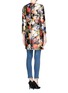 Back View - Click To Enlarge - J.CREW - Collection Dutch floral wrap dress