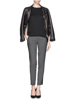 Figure View - Click To Enlarge - VINCE - Stripe seam pants