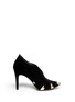 Main View - Click To Enlarge - PEDRO GARCIA  - 'Sue-mi' suede cutout heels