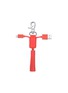 Figure View - Click To Enlarge - NATIVE UNION - 'Power Link' leather tassel lightning charging cable - Coral