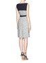 Back View - Click To Enlarge - TORY BURCH - 'Lucille' tweed dress