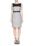 Main View - Click To Enlarge - TORY BURCH - 'Lucille' tweed dress