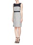 Figure View - Click To Enlarge - TORY BURCH - 'Lucille' tweed dress