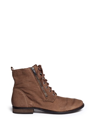 Main View - Click To Enlarge - SAM EDELMAN - 'Mackay' nubuck leather boots