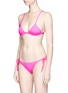 Figure View - Click To Enlarge - SOLID & STRIPED - 'Charlotte' triangle bikini top