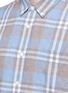 Detail View - Click To Enlarge - TOPMAN - Washed check plaid shirt