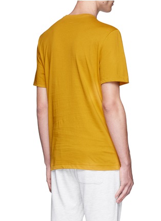 Back View - Click To Enlarge - TOPMAN - Cotton jersey T-shirt