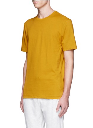 Front View - Click To Enlarge - TOPMAN - Cotton jersey T-shirt