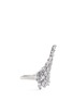 Figure View - Click To Enlarge - FALLON - 'Monarch Cluster Wing' cubic zirconia ring