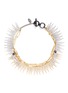 Main View - Click To Enlarge - VENNA - Strass pavé fringe star chain necklace