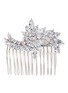Main View - Click To Enlarge - CZ BY KENNETH JAY LANE - Floral cubic zirconia hair comb