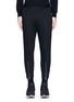 Main View - Click To Enlarge - NEIL BARRETT - Zip cuff bonded jersey tailored pants
